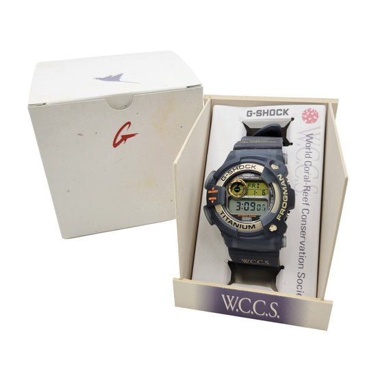 【中古品】【メンズ/レディース】 G-SHOCK ジーショック × W.C.C.S. MASTER OF G-SEA FROGMAN DW-9902GWC-8JR フロッグマン デジタル 腕時計 196-251122-as-18-izu カラー：ブラック 万代Net店
