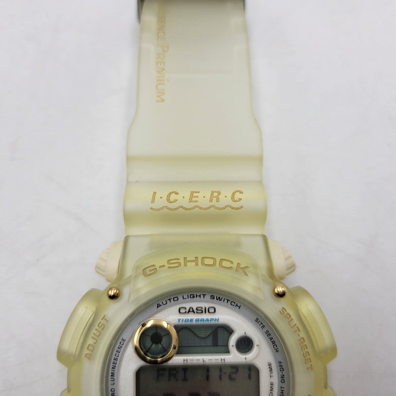 【中古美品】【メンズ/レディース】 G-SHOCK ジーショック × I.C.E.R.C DW-9000K 第8回国際イルクジ会議 デジタル 腕時計 196-251122-as-17-izu カラー：クリーム系 万代Net店