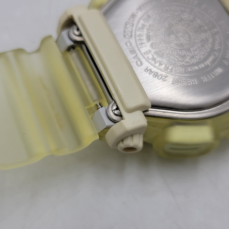 【中古美品】【メンズ/レディース】 G-SHOCK ジーショック × I.C.E.R.C DW-9000K 第8回国際イルクジ会議 デジタル 腕時計 196-251122-as-17-izu カラー：クリーム系 万代Net店