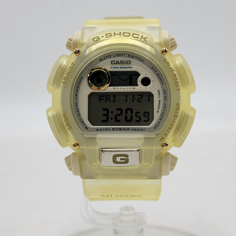 【中古美品】【メンズ/レディース】 G-SHOCK ジーショック × I.C.E.R.C DW-9000K 第8回国際イルクジ会議 デジタル 腕時計 196-251122-as-17-izu カラー：クリーム系 万代Net店