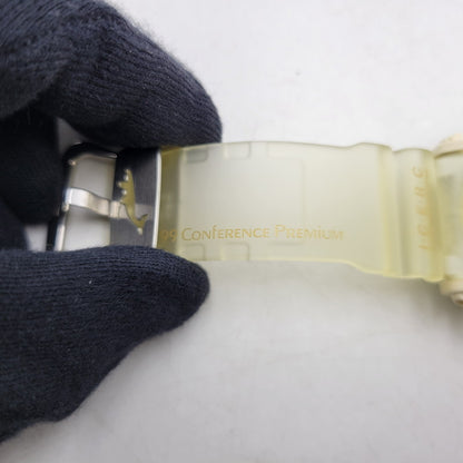 【中古美品】【メンズ/レディース】 G-SHOCK ジーショック × I.C.E.R.C DW-9000K 第8回国際イルクジ会議 デジタル 腕時計 196-251122-as-17-izu カラー：クリーム系 万代Net店