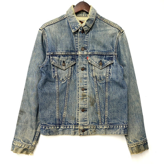 【現状渡し品】【メンズ】 Levi's リーバイス 4TH TYPE DENIM JACKET 70505-0217 デニムジャケット 刻印52 アウター 146-251121-as-02-izu サイズ：38 カラー：インディゴ 万代Net店