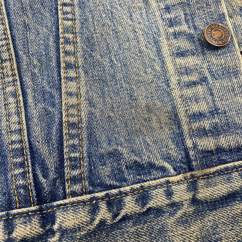 【現状渡し品】【メンズ】 Levi's リーバイス 4TH TYPE DENIM JACKET 70505-0217 デニムジャケット 刻印52 アウター 146-251121-as-02-izu サイズ：38 カラー：インディゴ 万代Net店