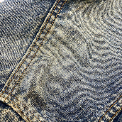 【現状渡し品】【メンズ】 Levi's リーバイス 4TH TYPE DENIM JACKET 70505-0217 デニムジャケット 刻印52 アウター 146-251121-as-02-izu サイズ：38 カラー：インディゴ 万代Net店