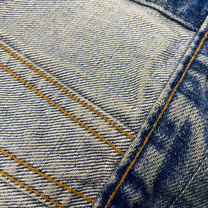 【現状渡し品】【メンズ】 Levi's リーバイス 4TH TYPE DENIM JACKET 70505-0217 デニムジャケット 刻印52 アウター 146-251121-as-02-izu サイズ：38 カラー：インディゴ 万代Net店