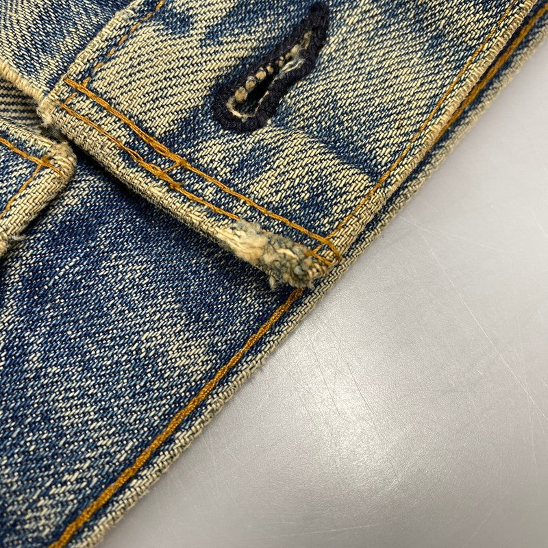【現状渡し品】【メンズ】 Levi's リーバイス 4TH TYPE DENIM JACKET 70505-0217 デニムジャケット 刻印52 アウター 146-251121-as-02-izu サイズ：38 カラー：インディゴ 万代Net店