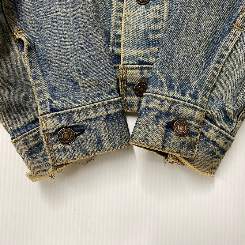 【現状渡し品】【メンズ】 Levi's リーバイス 4TH TYPE DENIM JACKET 70505-0217 デニムジャケット 刻印52 アウター 146-251121-as-02-izu サイズ：38 カラー：インディゴ 万代Net店