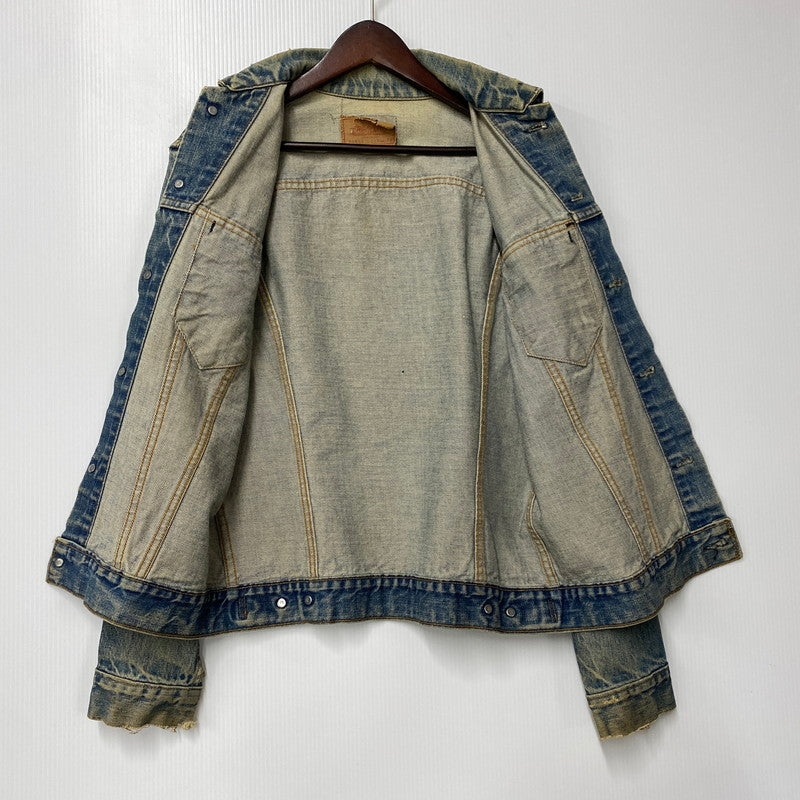 【現状渡し品】【メンズ】 Levi's リーバイス 4TH TYPE DENIM JACKET 70505-0217 デニムジャケット 刻印52 アウター 146-251121-as-02-izu サイズ：38 カラー：インディゴ 万代Net店