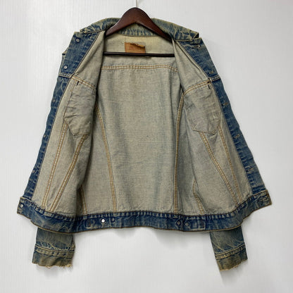 【現状渡し品】【メンズ】 Levi's リーバイス 4TH TYPE DENIM JACKET 70505-0217 デニムジャケット 刻印52 アウター 146-251121-as-02-izu サイズ：38 カラー：インディゴ 万代Net店