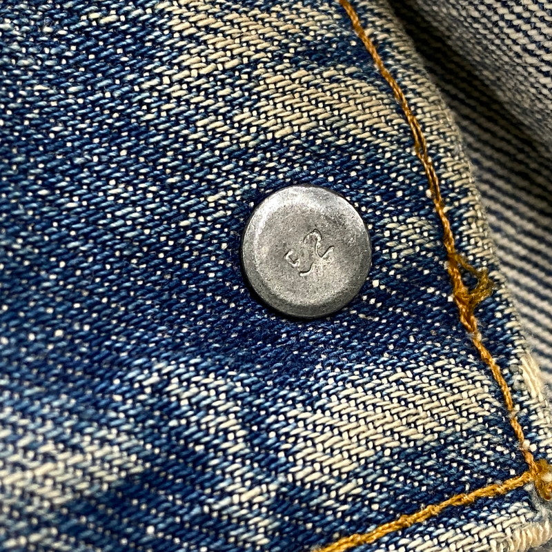 【現状渡し品】【メンズ】 Levi's リーバイス 4TH TYPE DENIM JACKET 70505-0217 デニムジャケット 刻印52 アウター 146-251121-as-02-izu サイズ：38 カラー：インディゴ 万代Net店