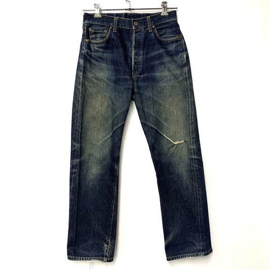 【現状渡し品】【メンズ】 Levi's リーバイス BIG-E 501XX DENIM PANT 501-0003 デニムパンツ USA製 555刻印 均等V ジーンズ ボトムス 157-251122-as-44-izu サイズ：31×36 カラー：インディゴ 万代Net店