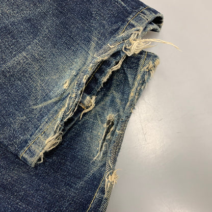 【現状渡し品】【メンズ】 Levi's リーバイス BIG-E 501XX DENIM PANT 501-0003 デニムパンツ USA製 555刻印 均等V ジーンズ ボトムス 157-251122-as-44-izu サイズ：31×36 カラー：インディゴ 万代Net店