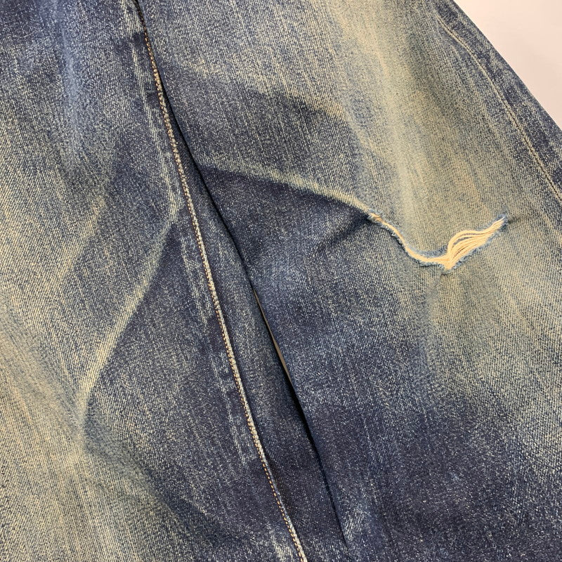 【現状渡し品】【メンズ】 Levi's リーバイス BIG-E 501XX DENIM PANT 501-0003 デニムパンツ USA製 555刻印 均等V ジーンズ ボトムス 157-251122-as-44-izu サイズ：31×36 カラー：インディゴ 万代Net店