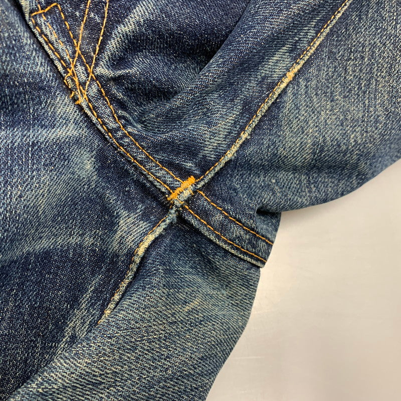 【現状渡し品】【メンズ】 Levi's リーバイス BIG-E 501XX DENIM PANT 501-0003 デニムパンツ USA製 555刻印 均等V ジーンズ ボトムス 157-251122-as-44-izu サイズ：31×36 カラー：インディゴ 万代Net店