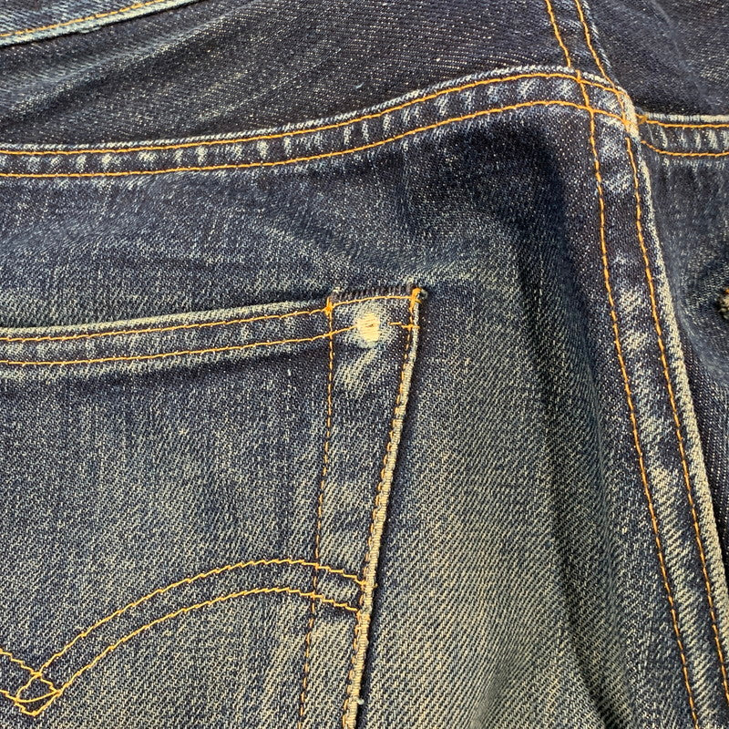 【現状渡し品】【メンズ】 Levi's リーバイス BIG-E 501XX DENIM PANT 501-0003 デニムパンツ USA製 555刻印 均等V ジーンズ ボトムス 157-251122-as-44-izu サイズ：31×36 カラー：インディゴ 万代Net店