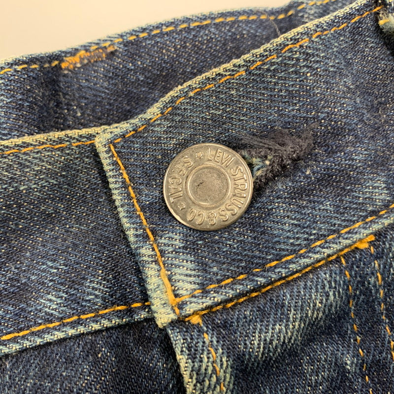 【現状渡し品】【メンズ】 Levi's リーバイス BIG-E 501XX DENIM PANT 501-0003 デニムパンツ USA製 555刻印 均等V ジーンズ ボトムス 157-251122-as-44-izu サイズ：31×36 カラー：インディゴ 万代Net店