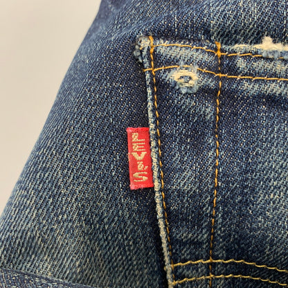 【現状渡し品】【メンズ】 Levi's リーバイス BIG-E 501XX DENIM PANT 501-0003 デニムパンツ USA製 555刻印 均等V ジーンズ ボトムス 157-251122-as-44-izu サイズ：31×36 カラー：インディゴ 万代Net店
