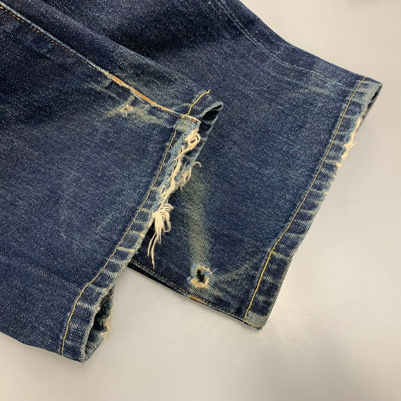 【現状渡し品】【メンズ】 Levi's リーバイス BIG-E 501XX DENIM PANT 501-0003 デニムパンツ USA製 555刻印 均等V ジーンズ ボトムス 157-251122-as-44-izu サイズ：31×36 カラー：インディゴ 万代Net店