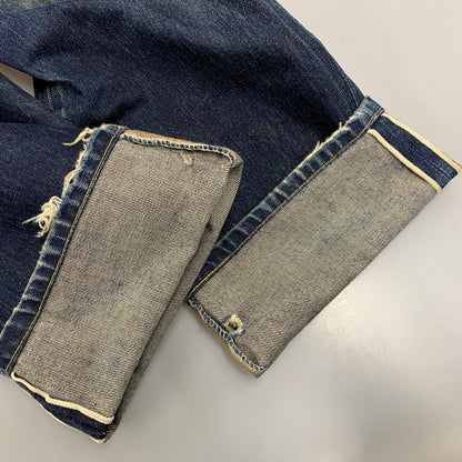 【現状渡し品】【メンズ】 Levi's リーバイス BIG-E 501XX DENIM PANT 501-0003 デニムパンツ USA製 555刻印 均等V ジーンズ ボトムス 157-251122-as-44-izu サイズ：31×36 カラー：インディゴ 万代Net店
