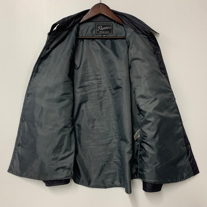 【中古品】【メンズ】 QUILTING SHIRT JACKET PQDJ1 キルティング シャツジャケット アウター 145-251125-as-01-izu サイズ：40 カラー：ネイビー 万代Net店