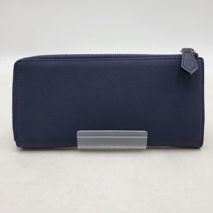 【中古品】【メンズ/レディース】 LONG WALLET ロングウォレット L字ファスナー 長財布 200-251122-as-27-izu カラー：ネイビー 万代Net店