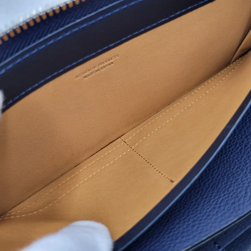 【中古品】【メンズ/レディース】 LONG WALLET ロングウォレット L字ファスナー 長財布 200-251122-as-27-izu カラー：ネイビー 万代Net店