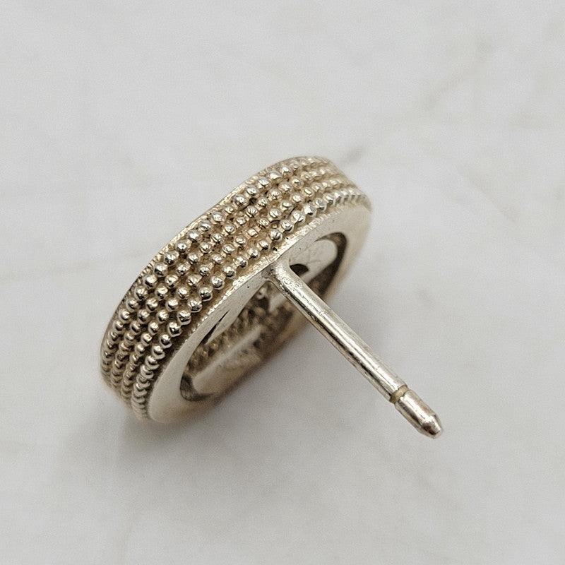 【中古品】【メンズ/レディース】 GUCCI グッチ 925 GG INTERLOCKING PIERCE インターロッキング ピアス 両耳用 アクセサリー 182-251122-as-23-izu カラー：シルバー 万代Net店