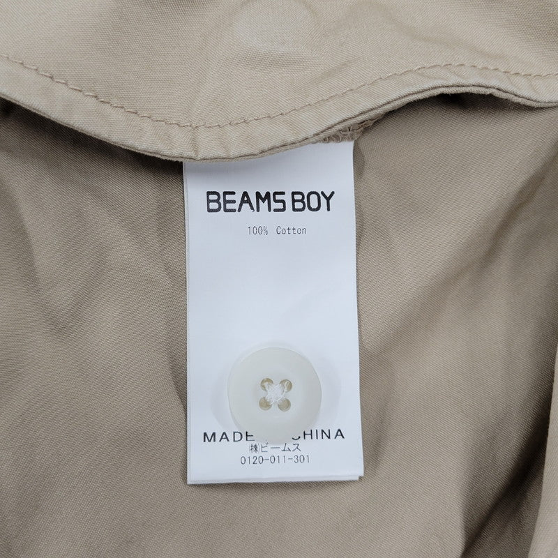 【中古品】【レディース】 BEAMS BOY ビームスボーイ 13-17-0076-791US ARMY OVER PANTS ユーエス アーミー オーバー パンツ ボトムス ズボン 168-251128-cs-14-izu サイズ：ONESIZE カラー：ベージュ 万代Net店
