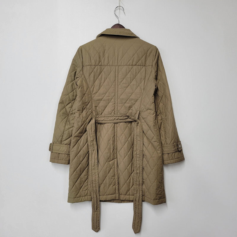 【中古品】【レディース】 COACH コーチ QUILTING COAT キルティング コート アウター 168-251128-cs-10-izu サイズ：XS カラー：カーキ 万代Net店