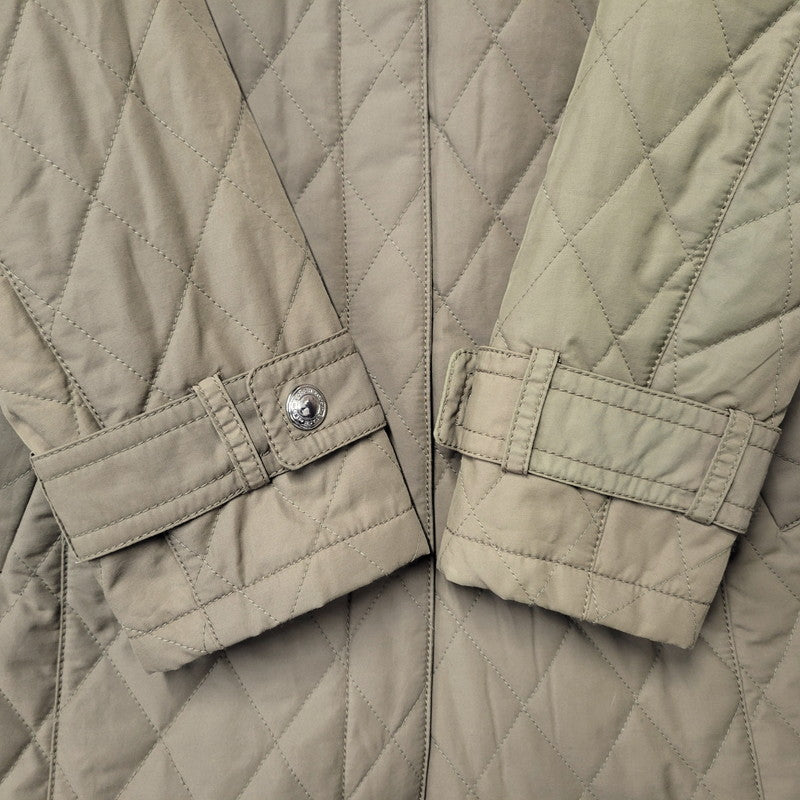 【中古品】【レディース】 COACH コーチ QUILTING COAT キルティング コート アウター 168-251128-cs-10-izu サイズ：XS カラー：カーキ 万代Net店