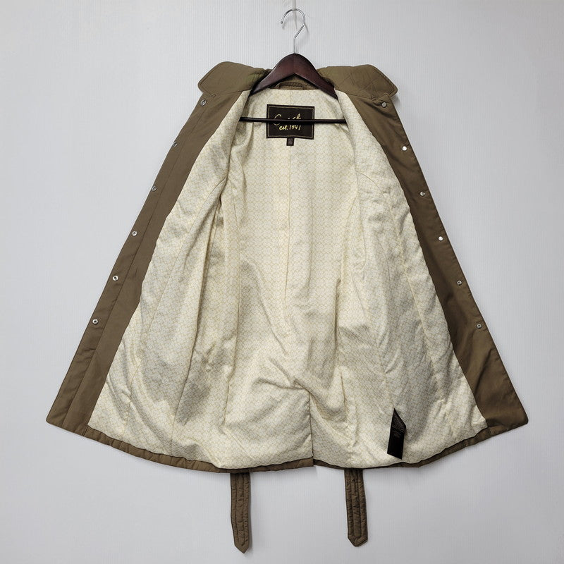 【中古品】【レディース】 COACH コーチ QUILTING COAT キルティング コート アウター 168-251128-cs-10-izu サイズ：XS カラー：カーキ 万代Net店