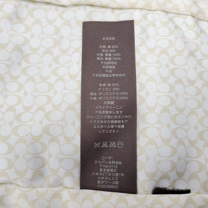 【中古品】【レディース】 COACH コーチ QUILTING COAT キルティング コート アウター 168-251128-cs-10-izu サイズ：XS カラー：カーキ 万代Net店