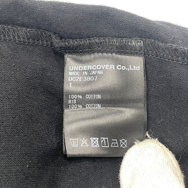 【中古品】【メンズ】 UNDERCOVER アンダーカバー UC2E3807 25AW PLANT GRAPHIC T-SHIRT プラント グラフィック Tシャツ トップス 半袖 140-251128-ya-14-izu サイズ：1 カラー：ブラック 万代Net店