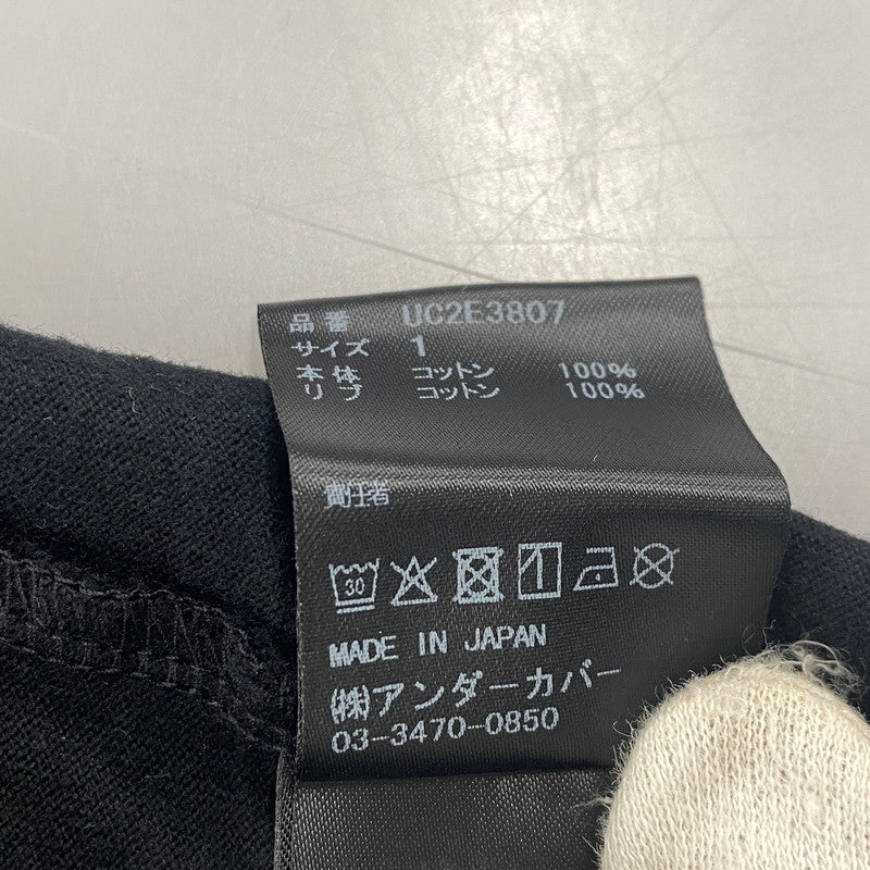 【中古品】【メンズ】 UNDERCOVER アンダーカバー UC2E3807 25AW PLANT GRAPHIC T-SHIRT プラント グラフィック Tシャツ トップス 半袖 140-251128-ya-14-izu サイズ：1 カラー：ブラック 万代Net店