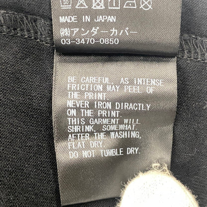 【中古品】【メンズ】 UNDERCOVER アンダーカバー UC2E3807 25AW PLANT GRAPHIC T-SHIRT プラント グラフィック Tシャツ トップス 半袖 140-251128-ya-14-izu サイズ：1 カラー：ブラック 万代Net店