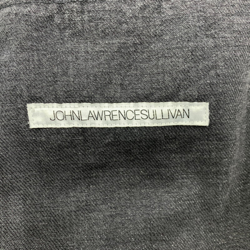 【中古品】【メンズ】 JOHN LAWRENCE SULLIVAN ジョンローレンスサリバン FRONT SIDE BELTED DENIM JACKET 1B013-0320-34 フロント サイド ベルト デニムジャケット アウター 140-251122-as-10-izu サイズ：48 カラー：ブラック 万代Net店