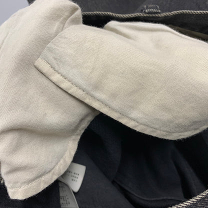 【中古品】【メンズ】 JOHNLAWRENCESULLIVAN ジョン ローレンス サリバン 2B007-0320-34 20AW FRONT SIDE BELTED DENIM PANTS フロント サイド ベルテッド デニム パンツ ボトムス ズボン 151-251123-cs-08-izu サイズ：48 カラー：ブラック 万代Net店