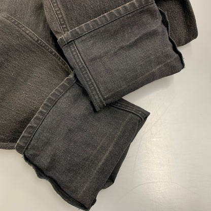 【中古品】【メンズ】 JOHNLAWRENCESULLIVAN ジョン ローレンス サリバン 2B007-0320-34 20AW FRONT SIDE BELTED DENIM PANTS フロント サイド ベルテッド デニム パンツ ボトムス ズボン 151-251123-cs-08-izu サイズ：48 カラー：ブラック 万代Net店