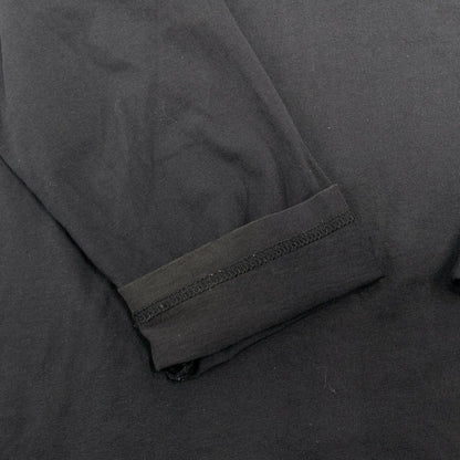 【現状渡し品】【メンズ】 MARTINE ROSE マーティン ローズ LS MOCKNECK T-SHIRT ロングスリーブ モックネック Tシャツ 長袖 トップス 141-251129-as-14-izu サイズ：S カラー：ブラック 万代Net店