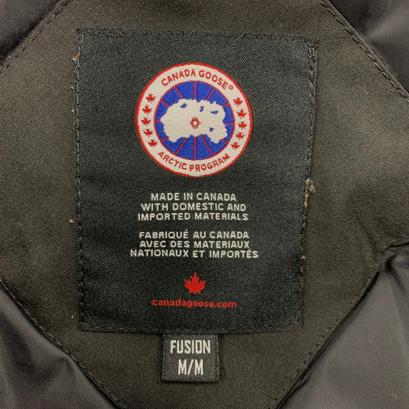 【中古品】【メンズ】 CANADA GOOSE カナダグース FUSION FIT CHATEAU PARKA 3426MA フュージョンフィット シャトーパーカ ジャケット アウター 141-251122-as-08-izu サイズ：M カラー：ブラック 万代Net店