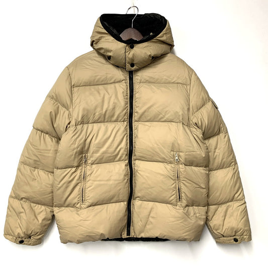 【中古品】【メンズ】 MONCLER モンクレール BAZILLE HOODED DOWN JACKET バジーレ フーデッド ダウンジャケット 茶タグ LAMPOジッパー アウター 141-251122-as-09-izu サイズ：1 カラー：ベージュ 万代Net店