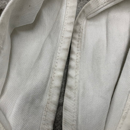 【中古品】【メンズ】 BEAMS ビームス FUTURE ARCHIVE FADE DOUBLE KNEE DENIM PANTS 11-24-3517-791 フューチャー アーカイブ フェードダブルニーデニムパンツ ジーンズ ボトムス 158-251122-as-41-izu サイズ：S カラー：ホワイト系 万代Net店