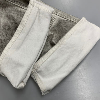 【中古品】【メンズ】 BEAMS ビームス FUTURE ARCHIVE FADE DOUBLE KNEE DENIM PANTS 11-24-3517-791 フューチャー アーカイブ フェードダブルニーデニムパンツ ジーンズ ボトムス 158-251122-as-41-izu サイズ：S カラー：ホワイト系 万代Net店