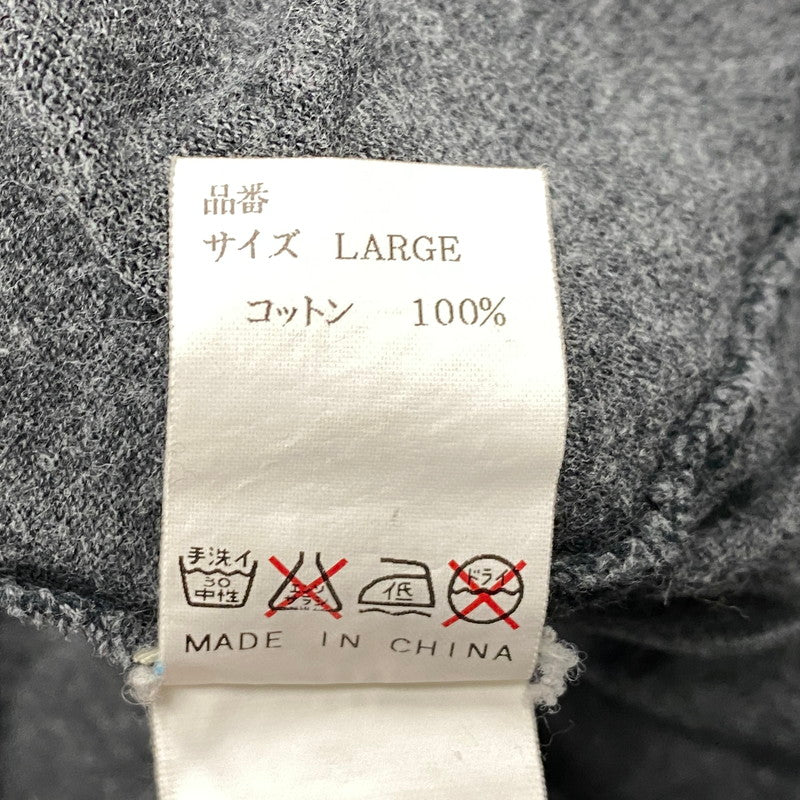 【中古品】【メンズ】 PRINT T-SHIRT プリント Tシャツ SK務PT期 半袖 トップス 140-251122-as-31-izu サイズ：L カラー：グレー 万代Net店