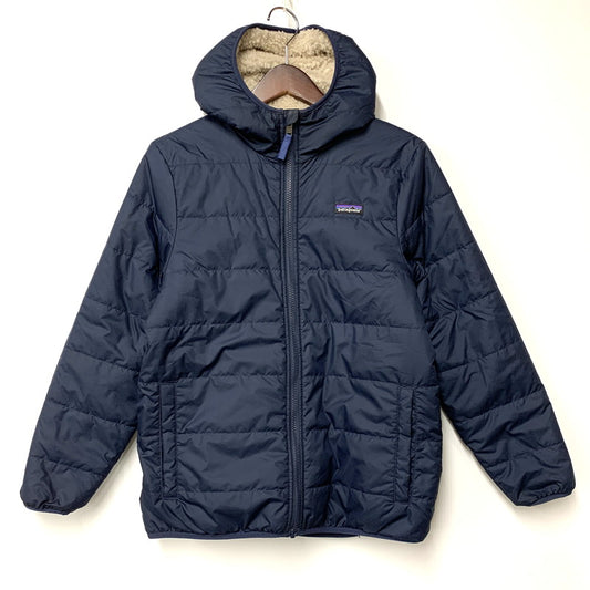 【中古品】【レディース】 patagonia パタゴニア REVERSIBLE READY FREDDY HOODY 68095 リバーシブル レディ フレディ フーディ ジャケット アウター 168-251122-as-07-izu カラー：ネイビー/アイボリー 万代Net店