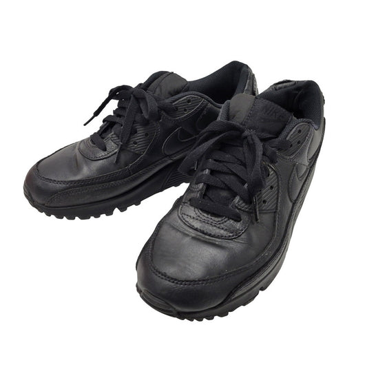 【中古品】【メンズ】 NIKE ナイキ AIR MAX 90 エア マックス 90 LEATHER TRIPLE レザー トリプル CZ5594-001 スニーカー シューズ 靴 160-251203-yn-01-izu サイズ：26.5cm カラー：BLACK 万代Net店