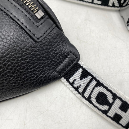 【中古品】【メンズ/レディース】 Michael Kors マイケルコース LEATHER BODY BAG 37T4LCOY1L レザー ボディバッグ カバン 鞄 188-251207-as-01-izu カラー：ブラック 万代Net店