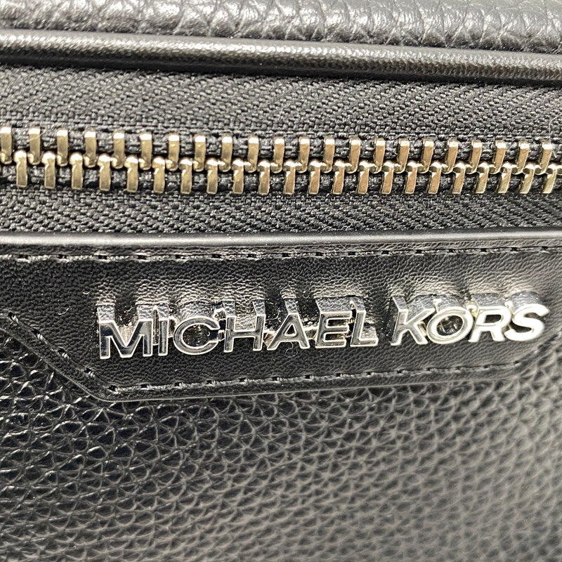 【中古品】【メンズ/レディース】 Michael Kors マイケルコース LEATHER BODY BAG 37T4LCOY1L レザー ボディバッグ カバン 鞄 188-251207-as-01-izu カラー：ブラック 万代Net店