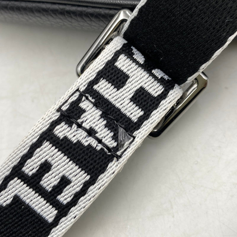 【中古品】【メンズ/レディース】 Michael Kors マイケルコース LEATHER BODY BAG 37T4LCOY1L レザー ボディバッグ カバン 鞄 188-251207-as-01-izu カラー：ブラック 万代Net店