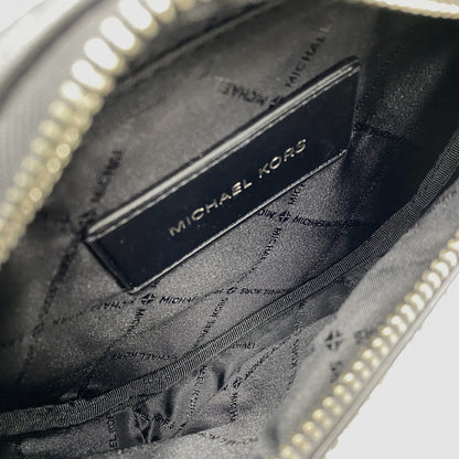 【中古品】【メンズ/レディース】 Michael Kors マイケルコース LEATHER BODY BAG 37T4LCOY1L レザー ボディバッグ カバン 鞄 188-251207-as-01-izu カラー：ブラック 万代Net店